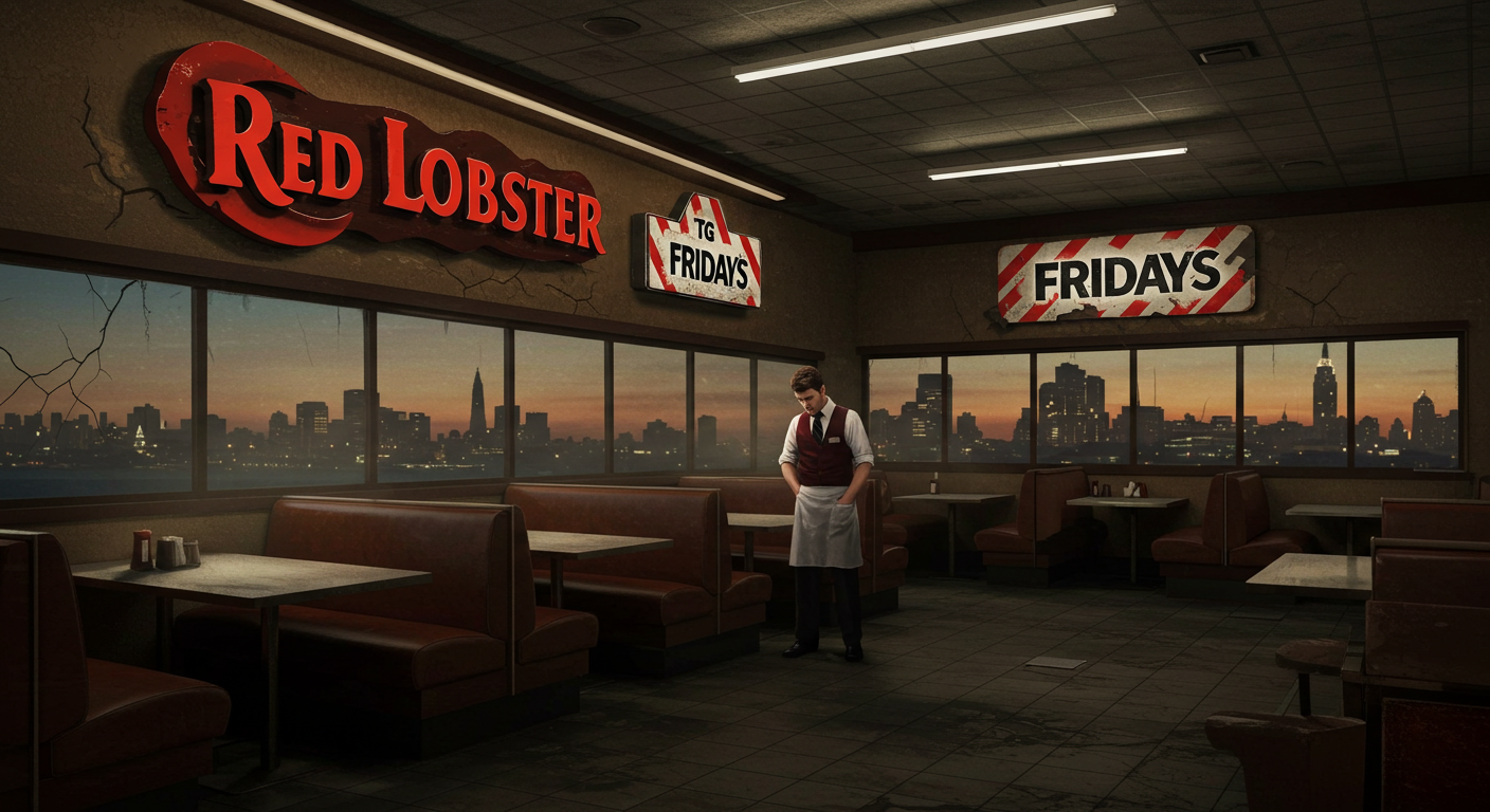 Red Lobster and TGI Fridays Closing